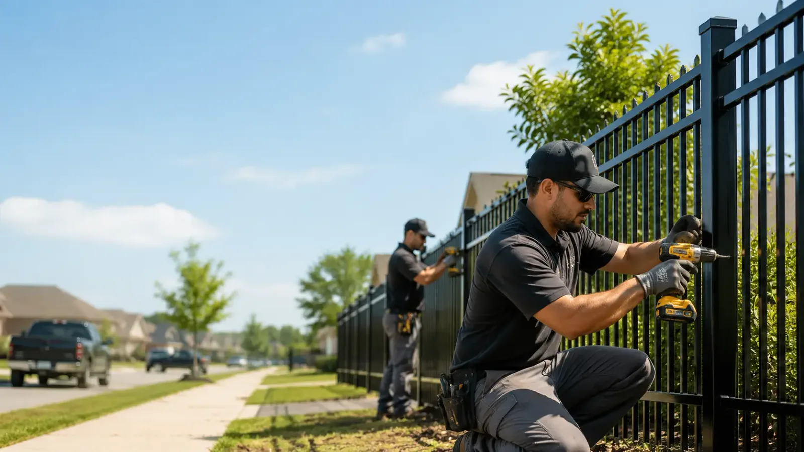 Metal Fence Installation in Kermit, TX